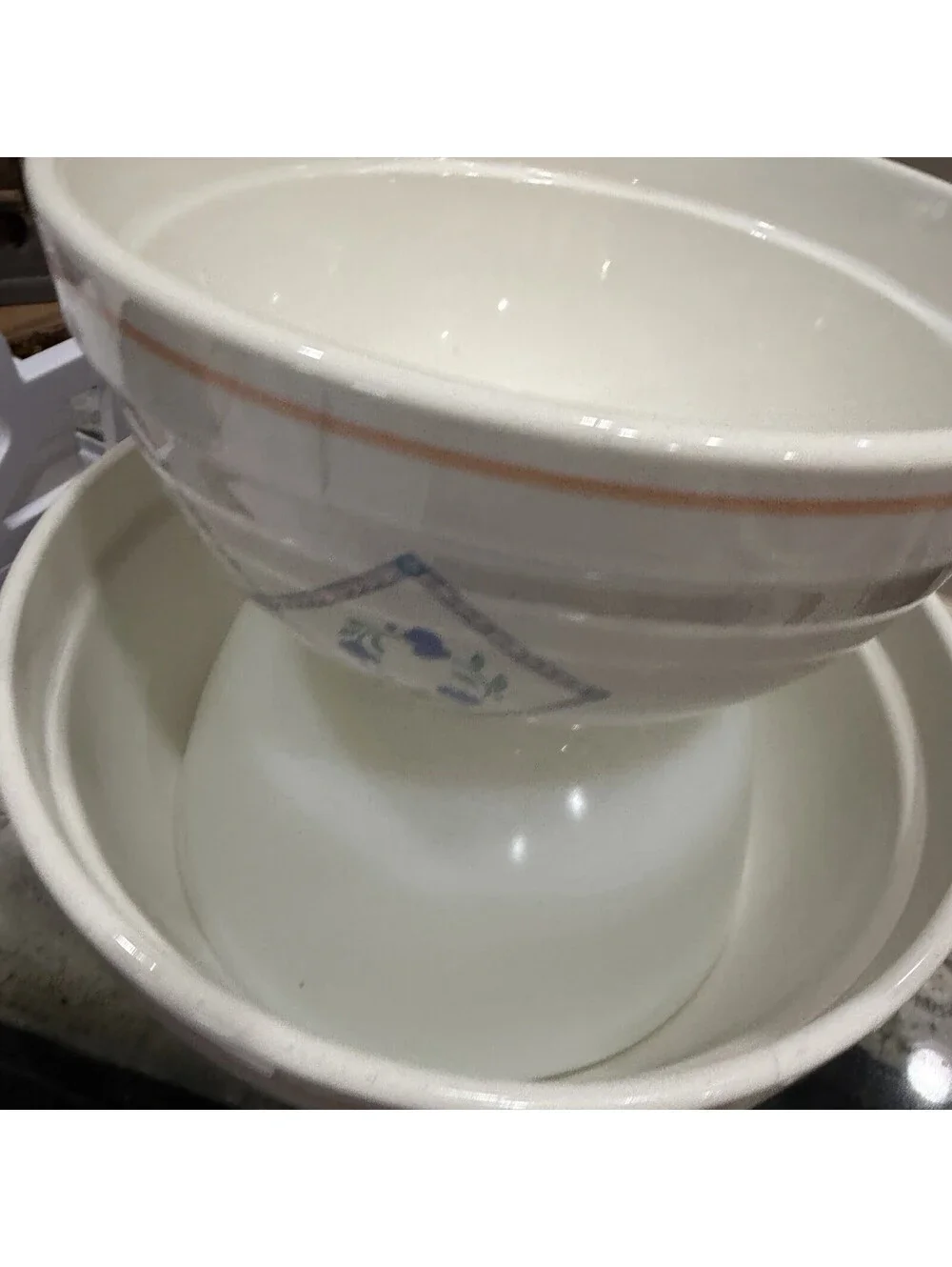 Auntie Em Set of 2 Mixing Bowls 10